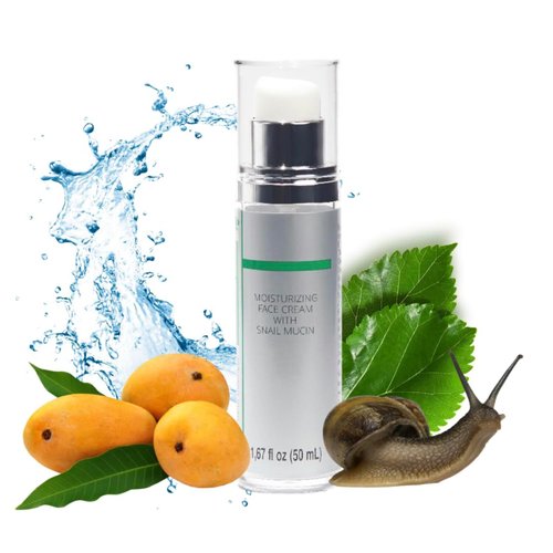 99.25% Korean Skin Care Snail Mucin Moisturizer Cream - Snail Mucin Essence Night cream-Face Serum | K Beauty Collagen Cream for Glass Skin