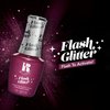 Red Carpet Manicure Fortify & Protect Silver Glitter Gel Polish for Strong, Healthy Nails - Infused with Vitamin A & Biotin - (Glitter In The Air) Led Nail Gel Color, 0.3 Fl Oz