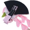 Japanese Style Women Flower Hair Clip Tassel Hair Ornament, Kimono Decor Fabric Hanfu Hairpin Accessories For Christmas Party Costume Gift (Pink)