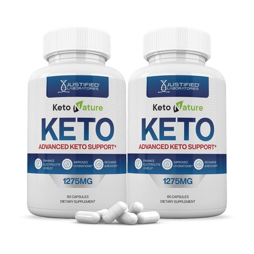 (2 Pack) Keto Nature Keto ACV Pills 1275MG Keto Support Blend Capsule Alternative to Keto ACV Gummies Formulated with Apple Cider Vinegar Extra Virgin Olive Oil Powder Green Tea Leaf 120 Capsules