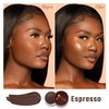 Juvia's Place Bronzed Cream Bronzer Espresso - Creamy Bronzing Makeup Beauty Glow Sun Kissed Cheek Shimmer Contour Long Lasting Finish Pigmented Bronze Light Buildable Blendable