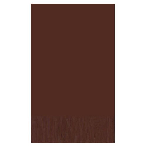 Chocolate Brown Guest Towels, 16ct