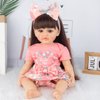 Reborn Baby Doll Clothes Adorable Orange Suits for 20-22 Inch Reborn Newborn Dolls Baby Girls