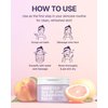 ROKKISS One-Step Cleansing Balm (5.1fl oz) - pH-Balanced Gentle Daily Facial Cleansing and Makeup Remover. Shea Butter, Grapefruit and Peach Extracts.