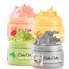 Ciella Ciella 4pcs Clay Mask for Face,Dead Sea Mud Mask,Mud Masks for Face,Pore Cleansing Mask,Facial Masks for Women Skin Care,Green Tea Face Mask,Tumeric Face Mask,Rose Face Mask(16.93oz)