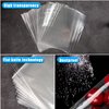 Labeol 300pcs Cellophane Treat Bags with Ties, Clear Goodie/Gift Bags For Candy, Cookie, Party Favor, Packaging, 6X9 5X7 4X6