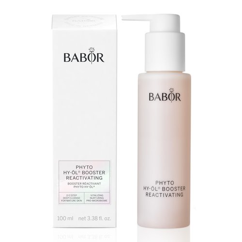 BABOR Phyto Hy-Ol Booster Reactivating, Antioxidant Daily Facial Cleanser with Green Coffee, Soot...
