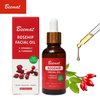 Beemat Rosehip Vitamin C Face Oil w/Turmeric 100% Natural Skin Care Facial Oil Cold Pressed Rosehip Oil for face For Brightening Hydrating & Rejuvenating 1oz/30ml