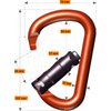 Rock Exotica Pirate Auto-Lock Carabiner