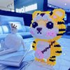 JQARCH Animal Tiger Micro Building Blocks, Cute&Majestic Forest Animals Tiger, Gift for Adults and Kids (Tiger 4513pcs)