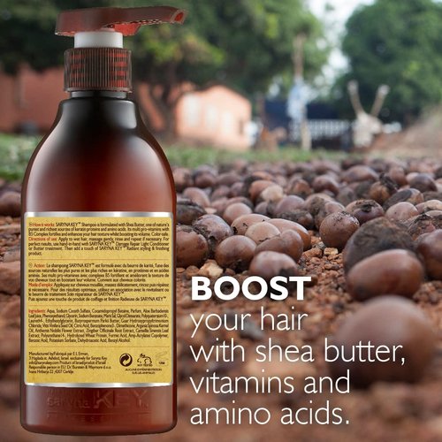 Saryna Key Damage Repair Light Shampoo (300ml/10.14oz) - Shampoo with Pure African Shea Butter Hair Shampoo for Dry frizzy and Damaged Hair - Excellent Rinse Out Moisturizing