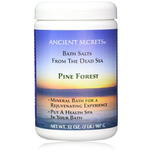 Ancient Secrets Aromatherapy Dead Sea Mineral Bath Salts, Pine Forest, 32 Ounce