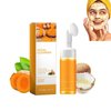 IYUWE Turmeric Face Wash,Turmeric Facial Cleanser,Turmeric Foaming Cleanser,Deep cleansing of facial skin,Suitable for All Skin