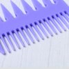 Guojiang Retro Women Men Oil For Head Styling Hairbrush Double-Sided Wide Tooth Hair Comb Pick Fish Bone Shaped Fork Salon Hairdressing Tool Hair Combs For Women Accessories Fine Hair, Blue
