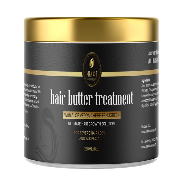 MAKOF BEAUTY Hair Conditioner for Dry and Damaged hair, Deep Conditioning, Full of Proteins with Saw Palmetto, Rosemary & Fenugreek. 8 Fl oz