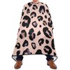 Leopard Print Cheetah Pink Barber Cape Salon Cape Haircut Apron Hair Cut Cape Waterproof, 55"x65"