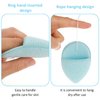 2 PCS Facial Sponge Konjac Glove Bath Sponge Gentle Exfoliating Pads Wash Reusable Puff for Daily Face Deep Pore Cleansing Blackheads Dead Skin, Makeup Remover