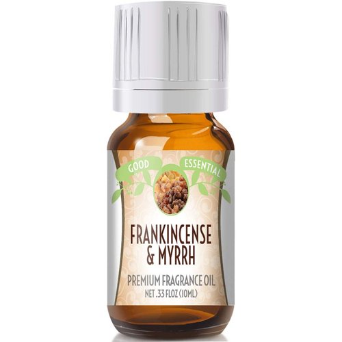Good Essential – Professional Frankincense & Myrrh Fragrance Oil 10 ml for Diffuser, Candles, Soaps, Perfume 0.33 fl oz