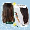 Herbatint Henna Color Organic Hair Dye - Plant-Based Henna Powder & Herbal Formula - Vegan - Rich Brown - 3.5oz