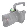 NICEYRIG Bubble Level for for ARRI Thread Mount, Camera Bubble Spirit Level Applicable for Sony, Canon, Panasonic Camera Cage, Handle Grip - 572
