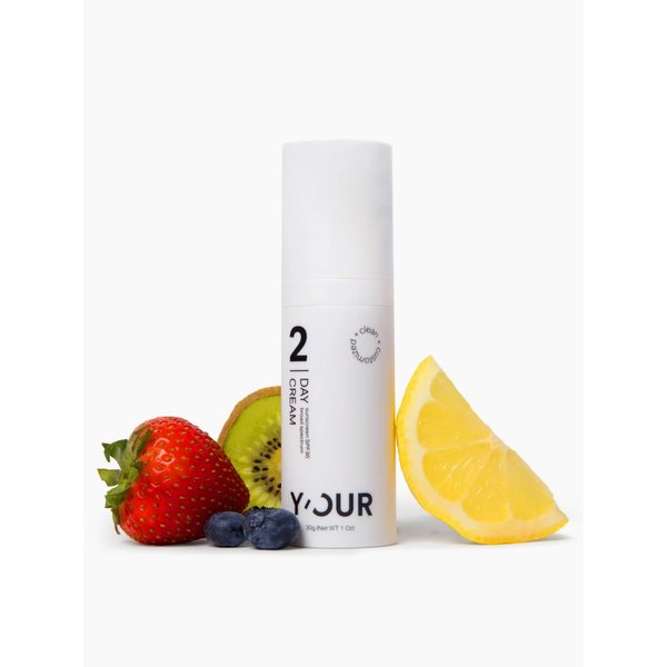 Y’OUR Soothing Day Cream- Daily Facial Moisturizer SPF30 with Vitamin C, Lightweight & Reduce Acne Scar, Non Comedogenic, For Acne Prone Skin, 1.oz