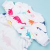 CuteBone Dinosaur Dog Pajamas Adorable Puppy Clothes Jumpsuit Pjs Pet Apparel Soft Fleece Cat Coat P01XS