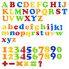 RAEQKS Magnetic Letters Numbers Alphabet ABC Colorful 123 Refrigerator Fridge Magnets for Vocabulary Educational Toy Set Preschool Learning Spelling Counting Game Uppercase Lowercase for Kids Age 3+