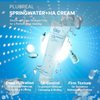 PLUSREAL Spring Water + Hyaluronic Acid Cream｜Lightweight AM/PM Deep Hydrating Face Moisturizer for Glass Skin Makeup