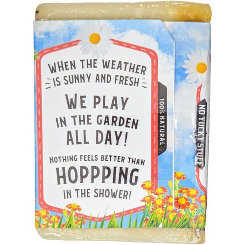 FILTHYFARMGIRL.COM Awesome Blossom All Natural Filthy Bunny Soap Bar, Beige, 5 Ounce , 1 Count