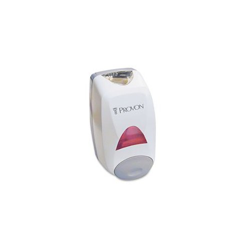GOJO Products - GOJO - Provon FMX-12T Liquid Soap Dispenser, 1250ml, 6-1/4w x 5-1/8d x 9-7/8h, Gray - Sold As 1 Each - Holds PROVON 1,250-ml refills (sold separately) in a compact design. - One-hand