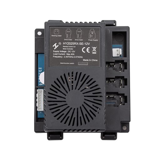 2.4G Bluetooth Remote Control HY2025RX-SE-12V Receiver Kit Kids Powered Ride On Car,Controller Control Box Accessories for Children Electric Ride On Car Replacement Parts