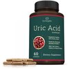 Premium Uric Acid Support Supplement – Uric Acid Cleanse & Kidney Support – Includes Tart Cherry, Chanca Piedra, Celery Extract & Turmeric - Uric Acid Support Formula – 60 Veggie Capsules