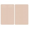 2pcs Hairstroke Practice Skin Double Sided Permanent Makeup Tattoo Practice Skin Microblading Hair stroke Patterns (2pcs)