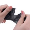 12 Pieces Self Adhesive Bandage Wrap Tape Stretch Self Adherent Cohesive Toe Tape for Sports, Wrist, Ankle, 5 Yards Each (Black, 2 Inches)
