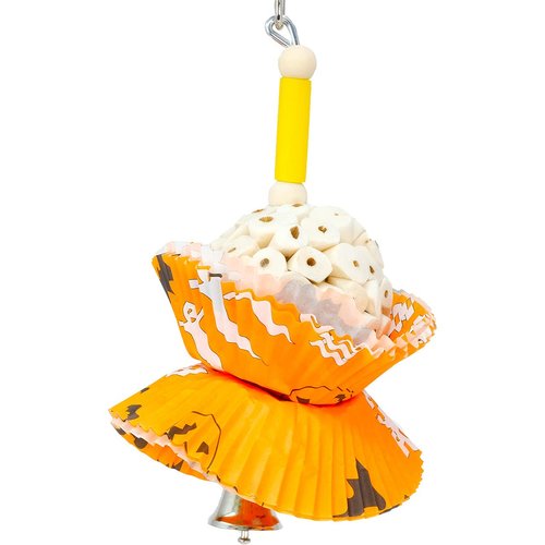 Bonka Bird Toys 1925HW Halloween Cup Cake Small Bird Toy Cockatiel Parakeet