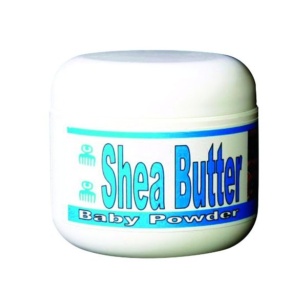 Erzuli Shea Butter - Baby Powder 4 oz. (Pack of 2)
