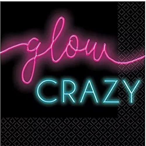 New Years Glow Beverage Napkins | 36 Pcs.