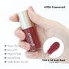 glowiest Dream Glow Tinted Lip Oil ; 3-in-1 Formula: Lip Gloss with a high shine finish, Non-sticky Long Lasting | Korean Plumped Tinted Lip Oil - 0.19 fl. oz. 5.7 ml (004 ROSEWOOD, Original)