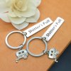 Xiahuyu 2Pcs Shitter's Full Camper Keychain Happy Camper RV Keychain Unique Gifts for Men Women Camper Trailer Vacation Jewelry