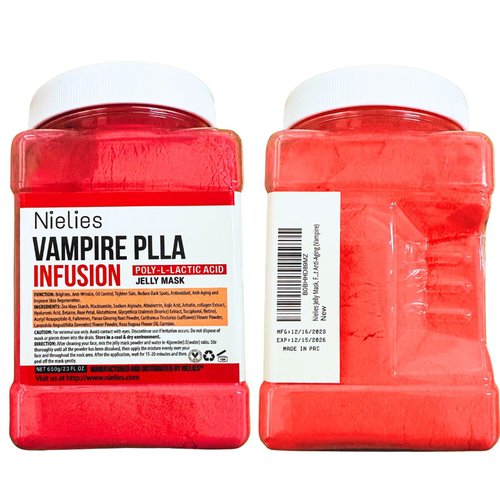 Jelly Mask, Facial Skin Care- Vampire "Peel-Off" Jelly Mask Set, Jelly masks for Facials Professional, Face Mask For Instant Hydration, Vegan Peel Off Face Mask, For Moisturizing, Smoothing (Vampire)
