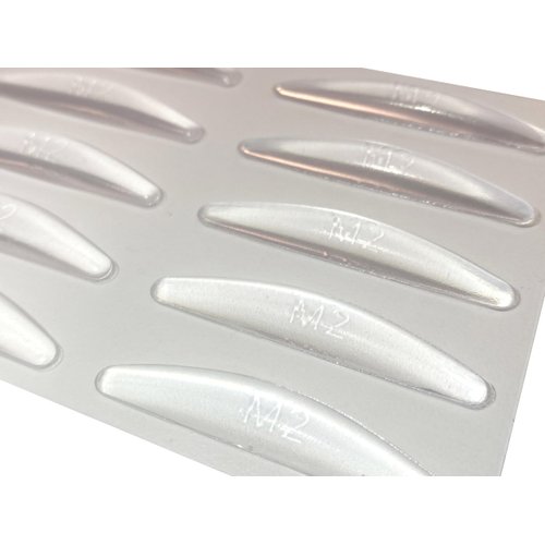 AYASAL Self-adhesive Lift Pads for Lash Lifting and Curling, Size-M2, Upgraded Eyelash Curling Accessory, Adhere to Eyelids Without Lash Glue