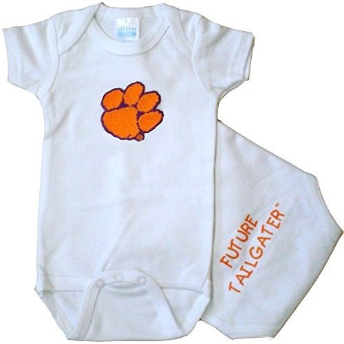 Future Tailgater Clemson Tigers Licensed FT Baby Onesie