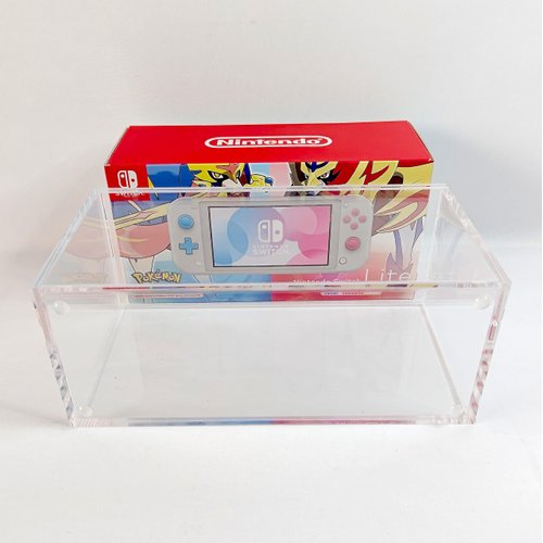 Premium Acrylic Box Protector and Display Case for Nintendo Switch Lite Console