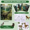 Faccito 24 Pieces Dinosaur Mini Coloring Books Party Favors Dino Painting Drawing Book Bulk Small Color Booklets Dinosaur Party Gift Stuffer Classroom Supplies
