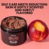 Coffee (BUM) Scrub - Foot, Hand, Body, Butt Scrub with Jojoba & Rosehip & Vitamin E - Exfoliating Body Scrubber & Natural Deodorant, Hydrates, Softens, Smooth, Flavors Skin. Award Nominated