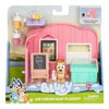 Bluey Mini Playsets Ice Cream Shop Playset | Includes Articulated Bingo Figure and Accessories