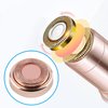 Gift2U Facial Hair Remover Replacement Heads, Rose Gold Electronic Shaver Head Cutter Replacement with 18K Gold-Plated Blade Cover for Face, Leg, Armpit, Back, etc