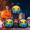 Chiisong 24 Sets Halloween Bat Tissue Sign Craft Kit for Kids Halloween Craft Bulk DIY Bat Craft Kits Halloween Party Supplies Classroom Decoration Fun Home Actives