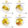 Gold Number 0 Balloon 40 Inch, 0 Balloon Numberfor 10th 20th 30th 40th 50th 60th Birthday Decorations, Gold Party Supplies for Men Women