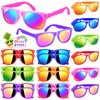 GIFTINBOX Kids Sunglasses, 24 PACK Kids Sunglasses Bulk Party Favors for Kids 4-8 3-5, Pool Beach Birthday Party Supplies Goodie Bags Stuffers, Toddler Sunglasses Gift Toys for Boys Girls